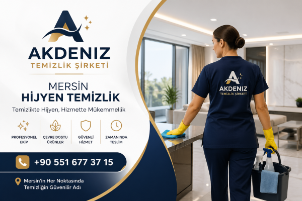 Akdeniz Temizlik Şirketi Mersin’in Hijyen Standartlarını Belirleyen Lider Kuruluş