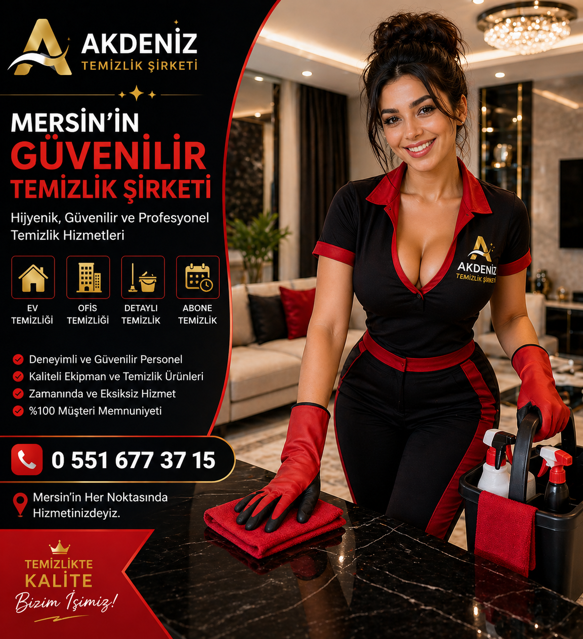 Mersin temizlik hizmetleri